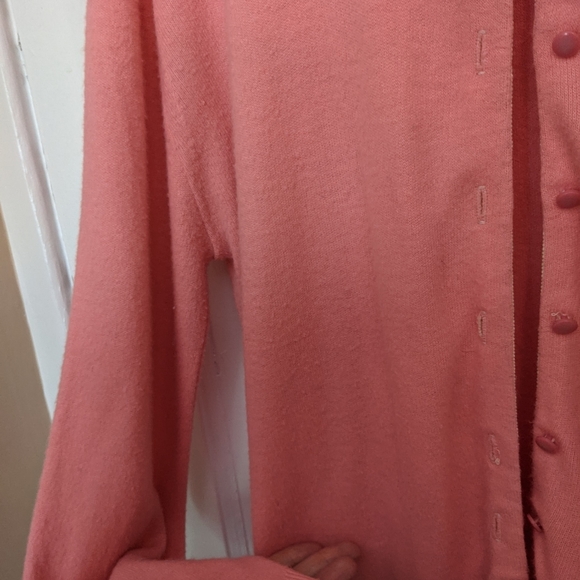 Vintage Pink Cardigan - Picture 5 of 6
